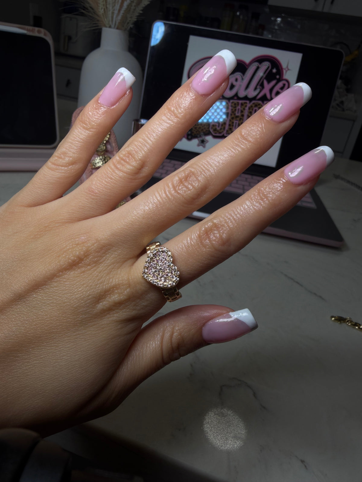 Delicate Heart Ring