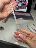 Pink hearts bracelet